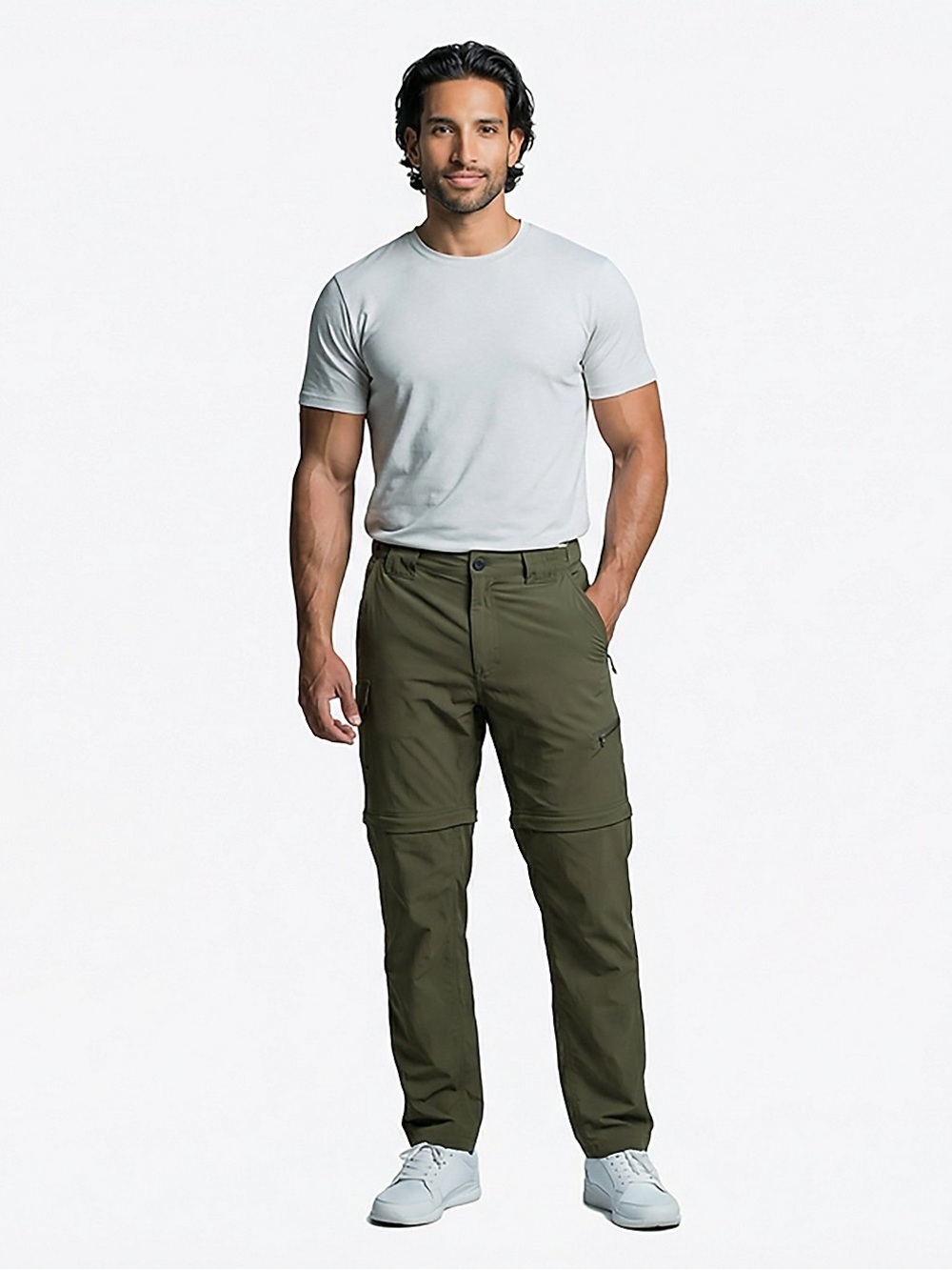 Uniform switch back pants